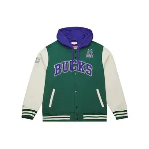 Mitchell & Ness HWC '93 Courts Milwaukee Bucks Hooded Jacket
