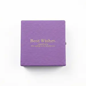 Premium Velvet Jewelry Gift Box with Ribbon | Luxury Packaging Upgrade | Ready-to-Gift Keepsake Box | Valentine‘s Day Present Wrapping