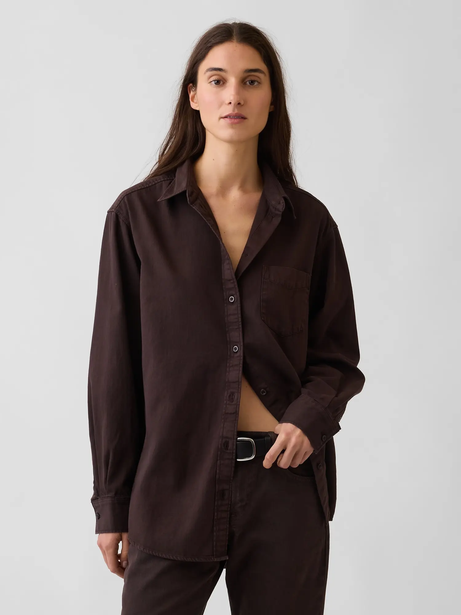 Gap Women's Denim Big Shirt