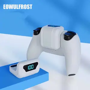 EOWULFROST Rechargeable Battery Pack for PS5 , Secure Clip-On Design, Stay Powered All Day, Perfect for Gaming, Reliable Power Solution