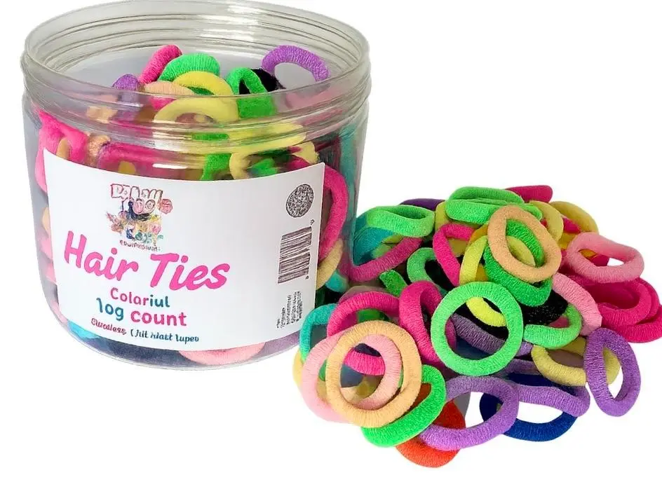 Kids' Bonsai Hair Ties, Fashion Hair Accessory Elastics
