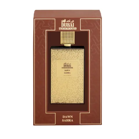 Dubai Underground | Dawn Sahra Eau de Parfum 3.4oz for Unisex - Oriental Floral Woody with Jasmine & Sandalwood - Long-Lasting Sophisticated Luxury Fragrance - Blend of Oriental, Floral, and Woody Notes | Ideal for Day & Night Wear