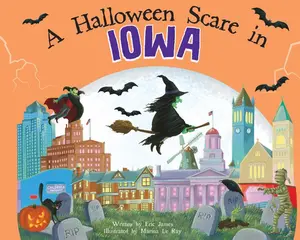 USED-A Halloween Scare in Iowa by James, Eric (Hardcover)