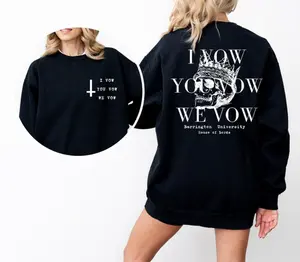 LORDS Series 2 Sided Shirt - Sweatshirt - Hoodie,I Vow You Vow We Vow, Lords, Bookish Gift, Books, Dark Romance, Booktok, Classic Cotton Top Womenswear