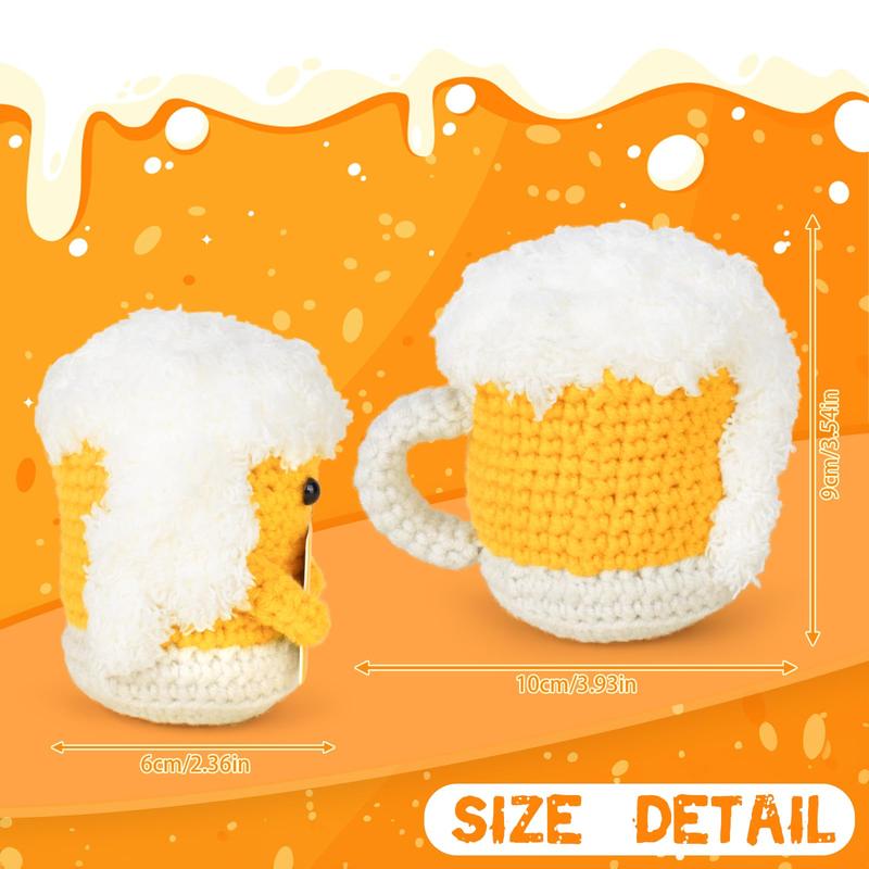 【New Year Gift】Mini Funny Positive Crochet Animals Gifts, Emotional Cheer Support Inspirational Gift for Women Men Friends Coworkers, Cute Turtle Duck Penguin Dinosaur Handmade Knitted Animal Doll for Decoration