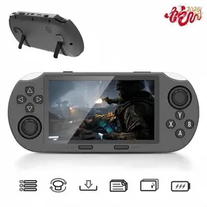 SF3000 Retro Handheld Game Console 4.5 Inch IPS Screen 14 Emulators 20000+ Games 3000mAh Battery Portable Gaming System for Boy Gift Card Compact
