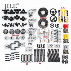 Cross-border hot-selling technology components 136pcs technology suspension toy assembly set 1 set