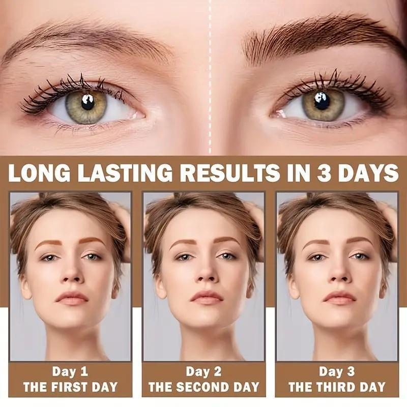 Easy Peel Off Eyebrow Tint Gel, TattooBrow Gel, Long-lasting, WaterproofCreating Full And Well-definedEyebrows Makeup Cosmetic Easy Peel Off Eyebrow Tint Gel, TattooBrow Gel, Long-lasting, WaterproofCreating Full And Well-definedEyebrows Makeup Cosmetic