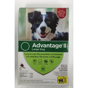 Large Dog 21-55 lbs,repels flea Prevention, 6 Doses