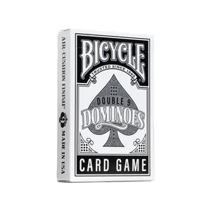 Bicycle Double 9 Dominoes Playing Cards – Portable Bridge Size Game Deck