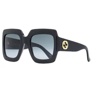 Gucci Square Sunglasses GG0053SN 001 Black 54mm 0053