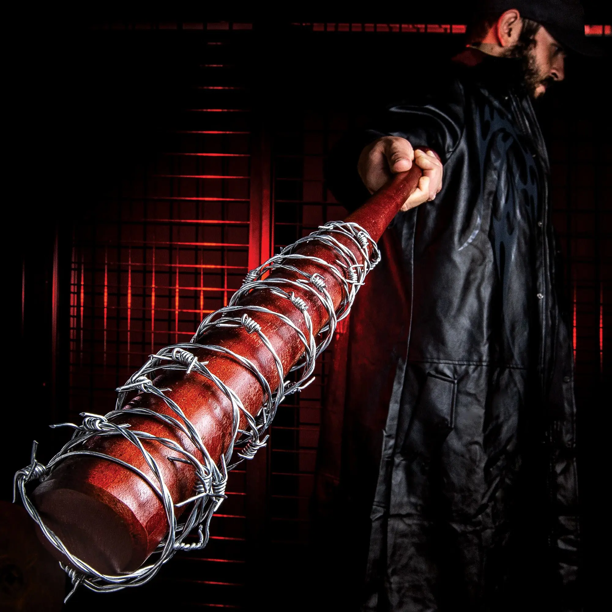 Lucille Barbed Wire Wrapped Baseball Bat Lucille Barbed Wire Wrapped Baseball Bat
