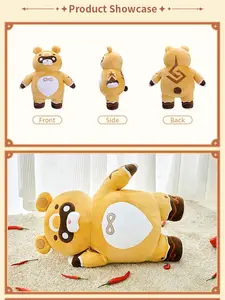 [Official MiHoYo Genshin Impact Merchandise] Xiangling Merch: Guoba Plushie With Removable clothing