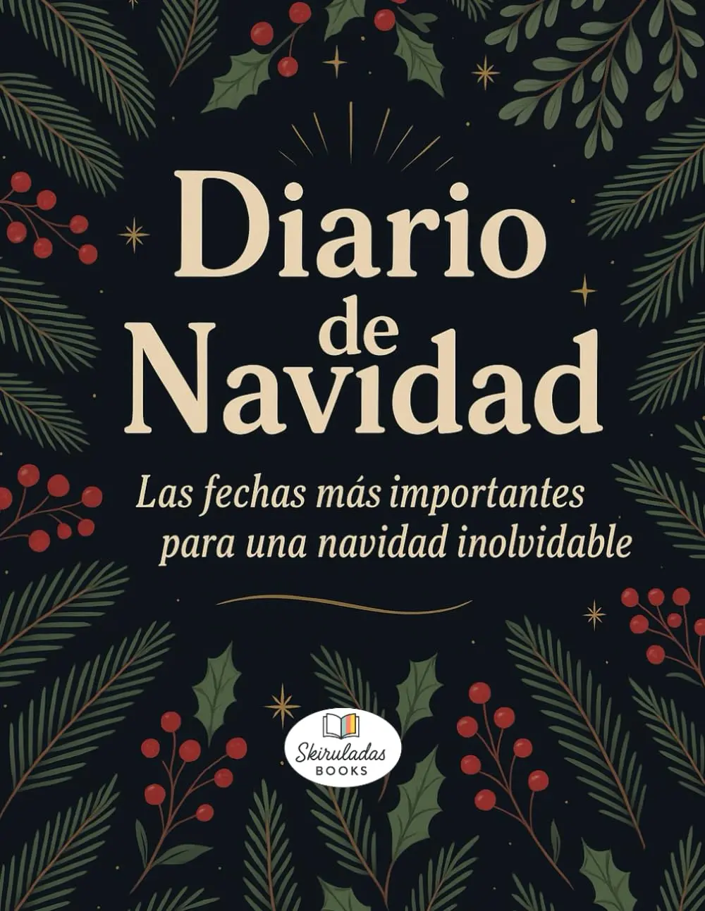 Diario de Navidad: Agenda donde poder anotar los eventos más importantes de las navidades, lista de regalos, espacio para fotos, organizador de ... A4 y estilo elegante. (Spanish Edition)