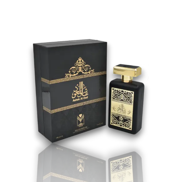 Almas Perfumes | Ashek Al Oud | Unisex Fragrance | 100 ML | Eau De Parfum | Bergamot - Pink pepper & Rose