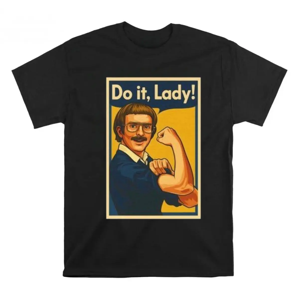 Do It, Lady!, Chit Quote T Shirt, Viral Energy, Gift For Men Women, Cotton Fit, Unisex T Shirt, Unisex Short Sleeve Tee Fit Cotton