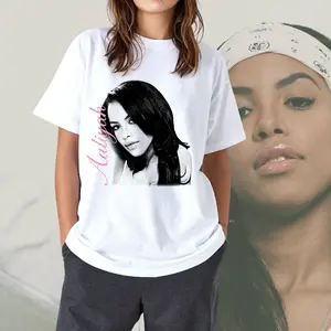 Comfort Colors Aaliyah T Shirt, Pop R&B Hip Hop Music Merch Shirt, Retro 90s Casual Unisex T-Shirt Sweatshirt Hoodie
