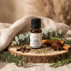 Thieves Essential Oil Blend 10mL Glass Bottle