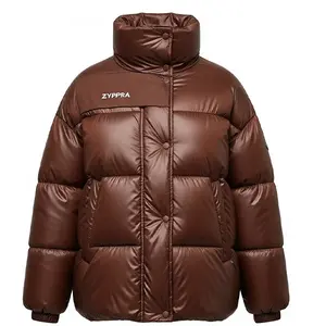 Trendy Brown Puffer Jacket | Ultimate Warmth & Style for Winter 2025