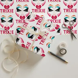 Trixie Mattel - Face Wrapping paper sheets