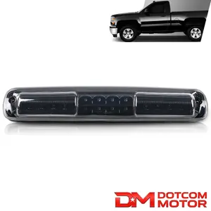 LED Third Brake Light with Backlights, Automotive Lighting Assembly, Truck Accessory fit for 99-07 Chevy Silverado/GMC Sierra 1500, 2500, 3500