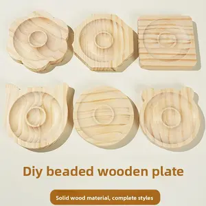 Jewelry Display Tray Bracelet Display Tray Necklace Display Tray Assembly Beech Wood Handmade Beads Bracelet Beading Tray