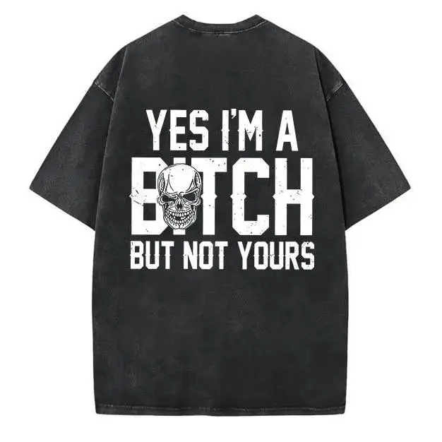 Washed T-shirt-Black