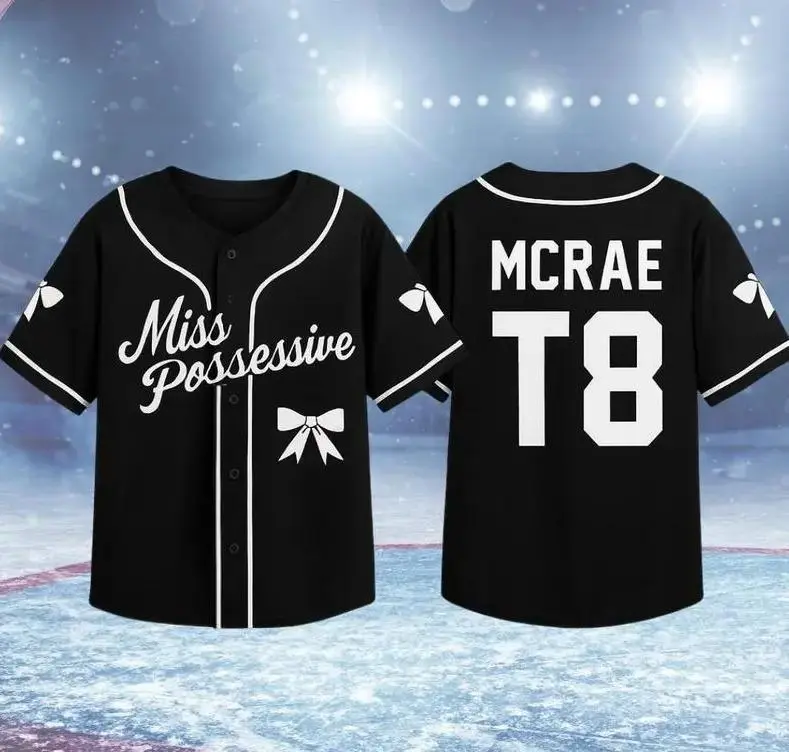 Cute Mcrae T8 Baseball Jersey, Music Tour Shirt, Pop RnB, Music Tour Merch