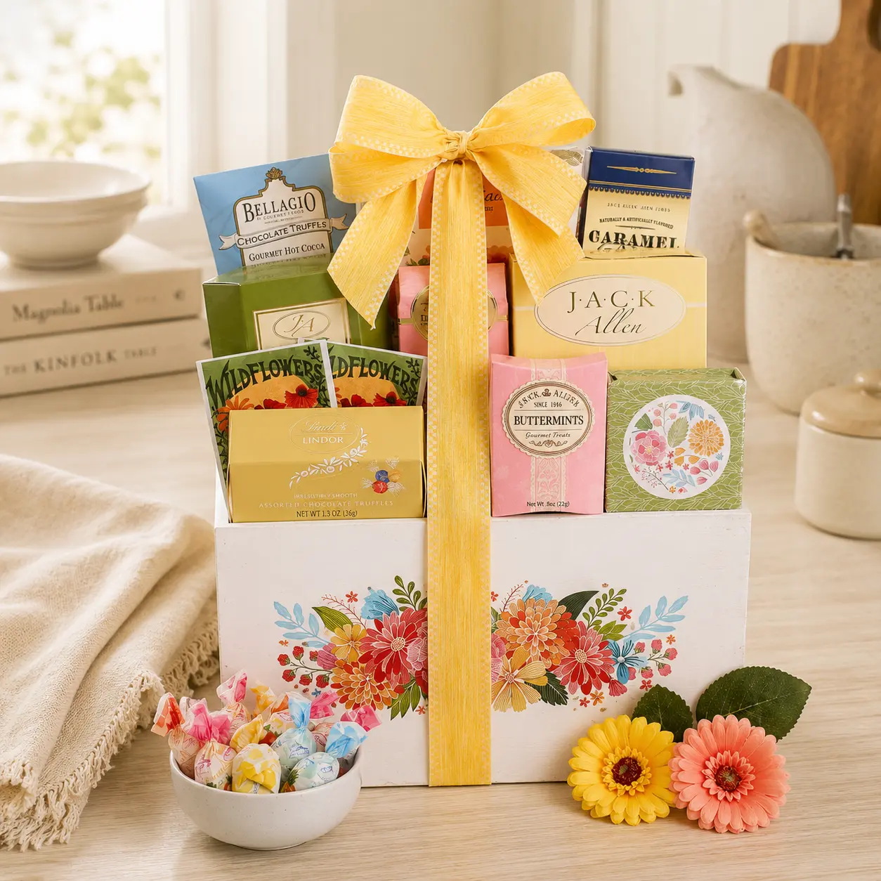 Sweet Moments Cookies & Sweets Gift Basket