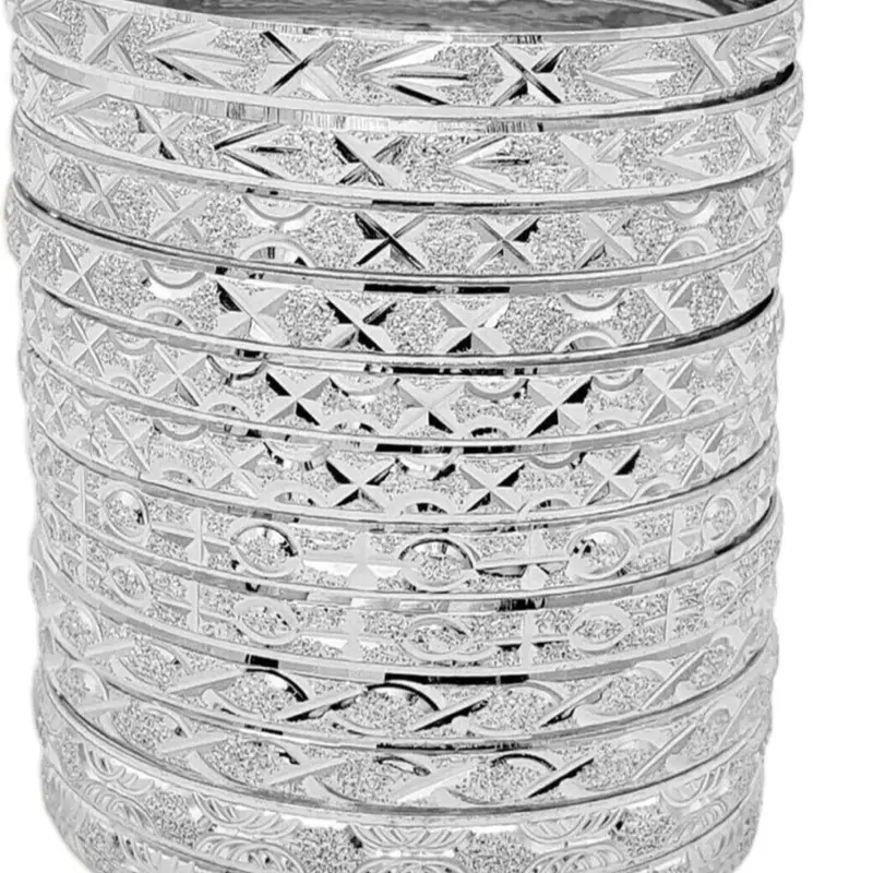 Silver bangles