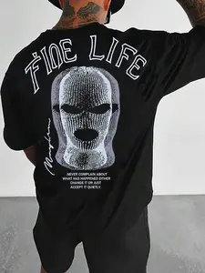 TWO SIDE Men's FINE LIFE Printed Casual Short Sleeve T-Shirt  | ACEL NOLTON  T-shirts, Sweatshirts, Hoodies – Gifts Suitable for Anyone