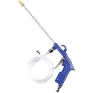 High Pressure Engine Pneumatic Cleaning Sprayer, Cleaning Degreaser Sprayer Tool, Industrial Household Air Blower Gun Quickly Blasts Dirt and Dust from Surface Works (Blue, Straight)