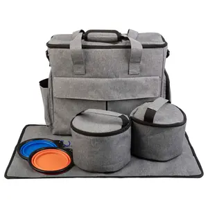 Petmaker Pet Travel Bag Storage Organizer withockets