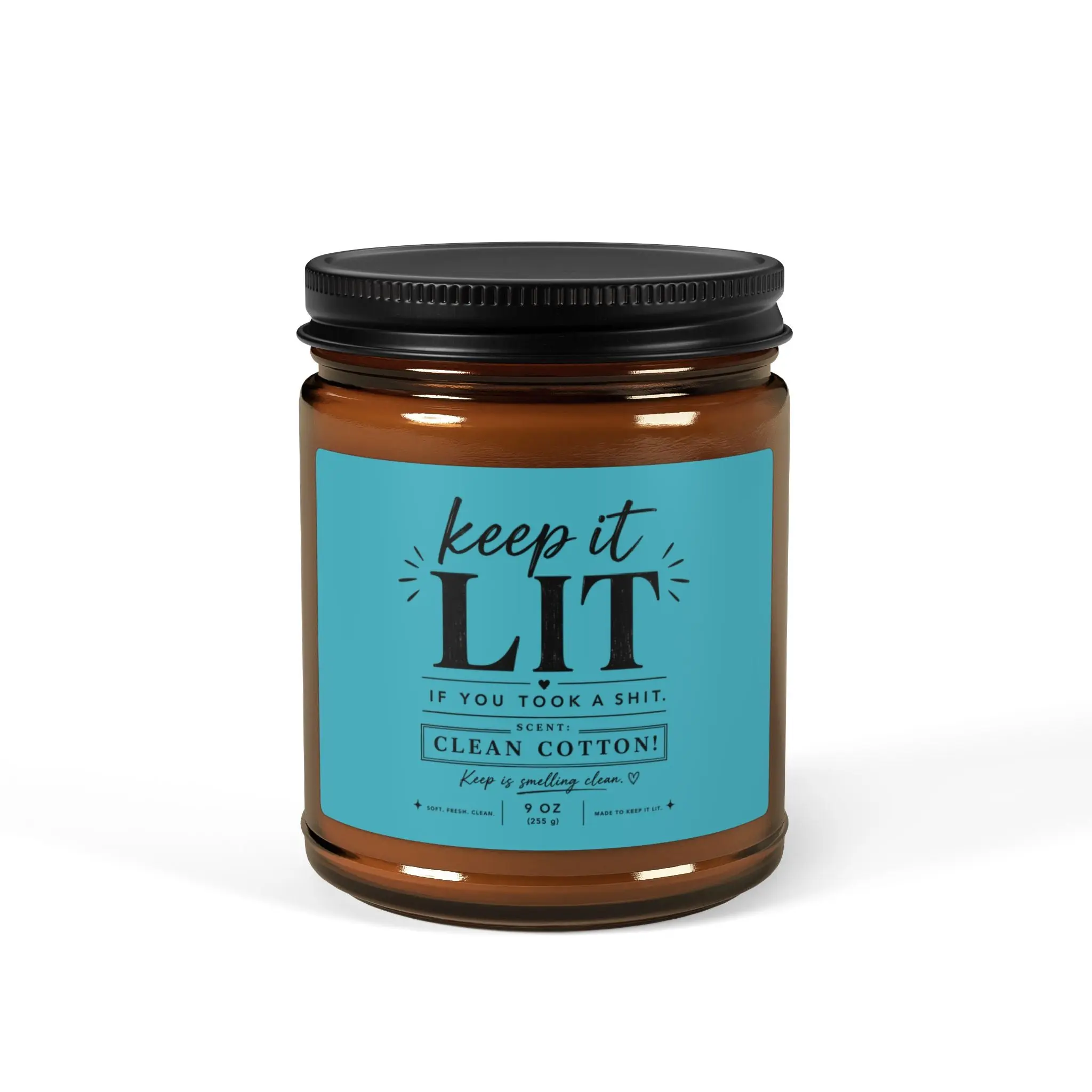Keep It Lit Clean Cotton Candle