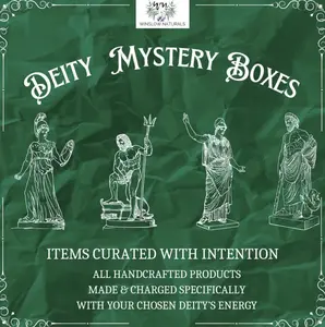 Standard Deity Mystery Boxes, Handcrafted Metaphysical Items, Curated God or Goddess Packages