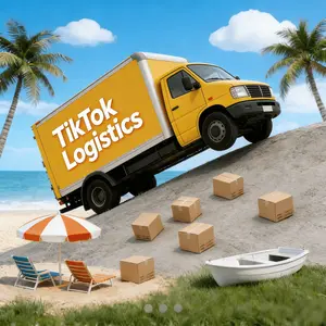 TikTok Logistics Women's Plane Tee - Accelerated Shipping & Collection for Apparel & Daily Necessities - Efficient Summer Vacation Style Delivery - Top, Womenswear, Paper