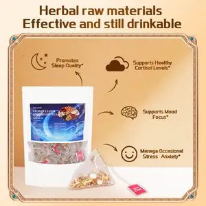 [LIVE]Treecode Ziziphus Sleep Tea (Sour Jujube Seed) | Melatonin-Free Deep Sleep Aid | Caffeine-Free Calming Herbal Blend (30/60 Count)