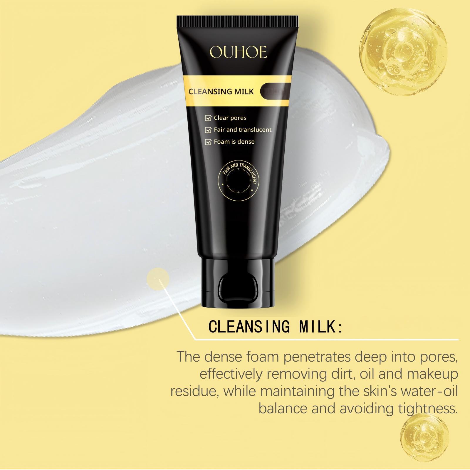 Niacinamide cleansing foam, soothing and hydrating cleansing foam, contains hyaluronic acid, niacinamide, lemon, aloe vera extract. Gentle cleansing for moisturizing and nourishing, makeup removal.