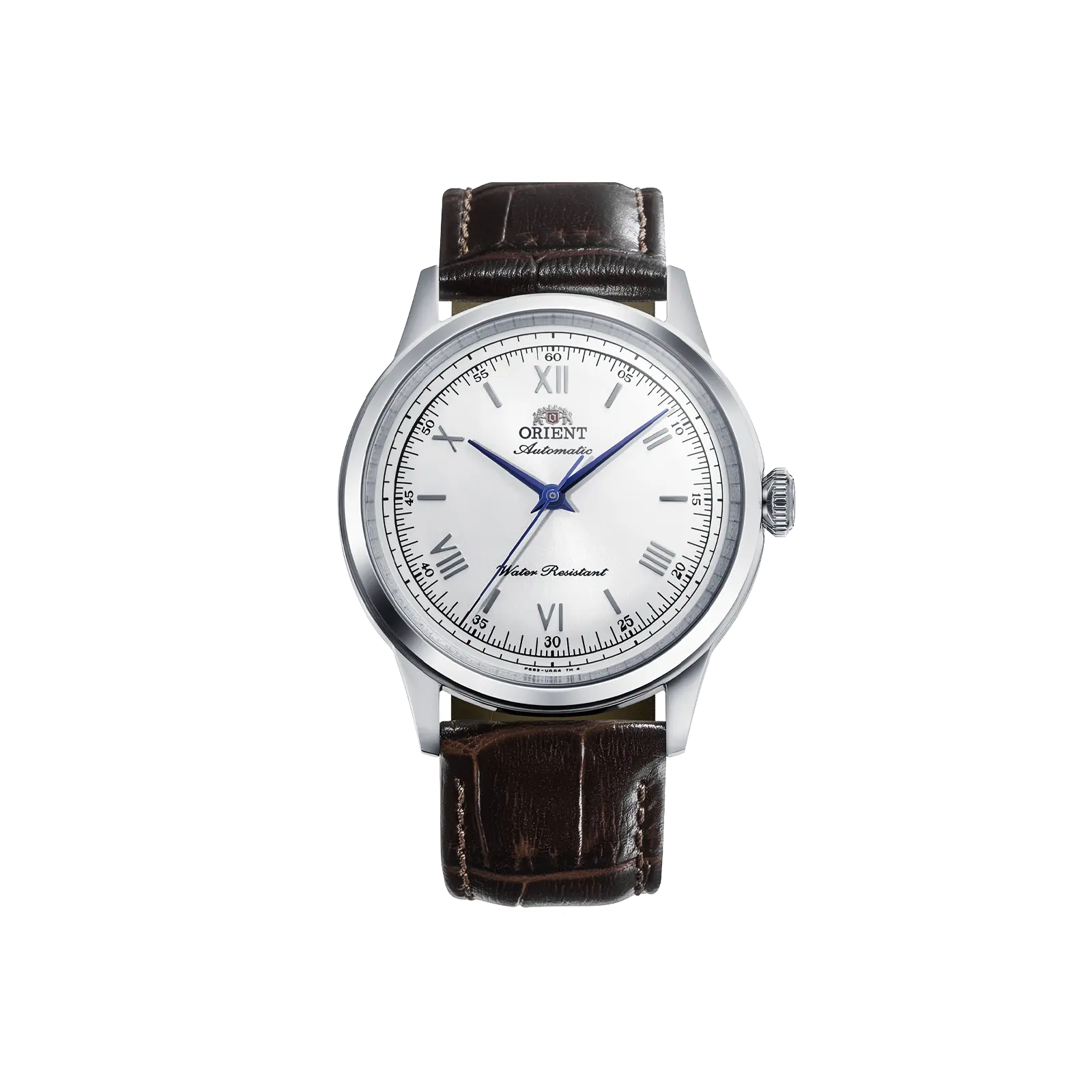 Orient Bambino No Date | 38.4mm Automatic / Hand-Winding Dress Watch | Domed Mineral Crystal | White Dial, RA-BB0002S30B