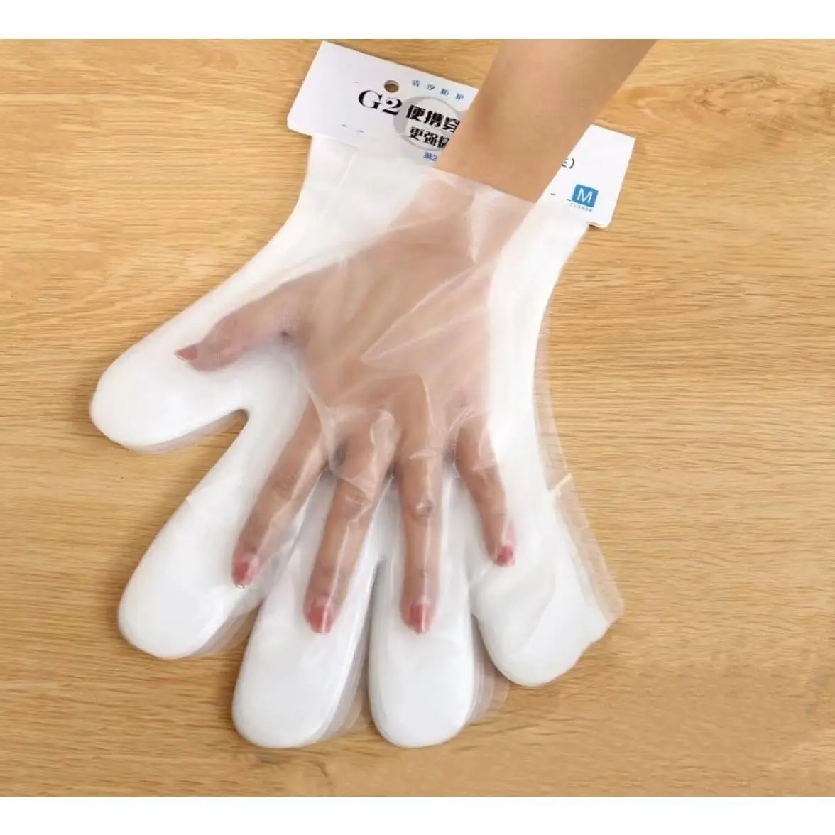 Disposable Food Safe Gloves for Cooking, Cleaning Gloves, Kitchen Cleaning, Working, Food Handling (One Size Fits Most) White