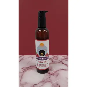 Cranberry Fig Body Oil - Lightweight, Smooth, Moisturizing Formula for Comfort and Aroma