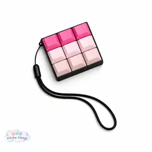 Clicky Fidget, Keyboard Switch, ASMR Fidget, Button Clicker Keyboard Fidget, 9 Key Caps