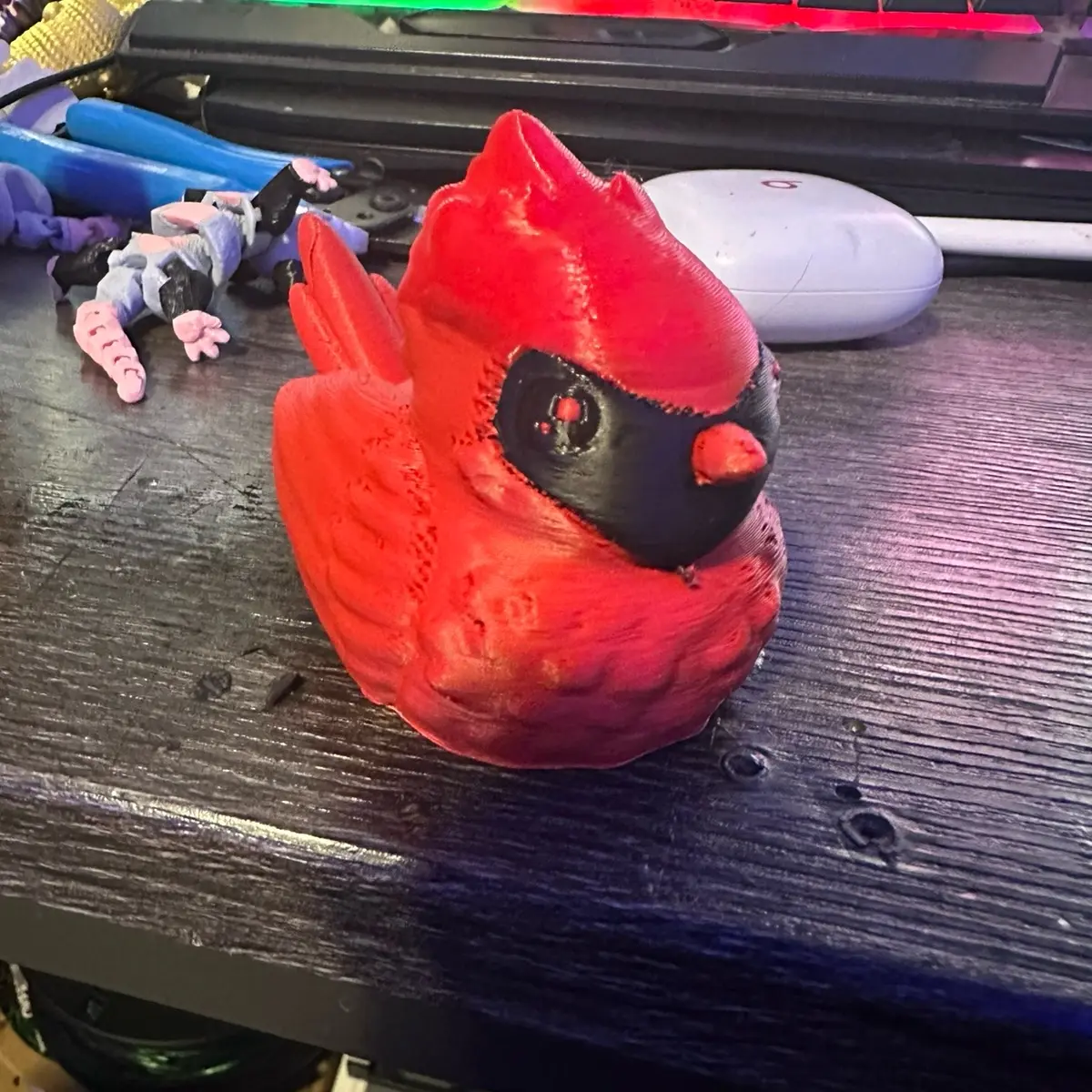 3d printed cardinal