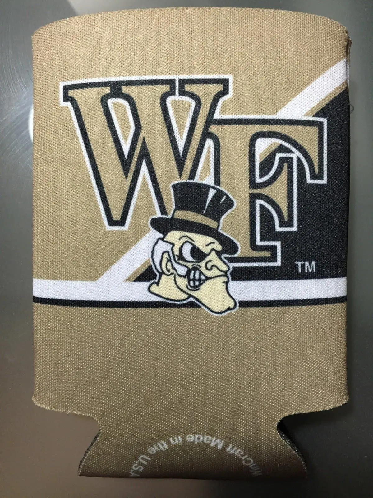 Wake Forest Demon Deacons Can Cooler 12 Oz. Koozie