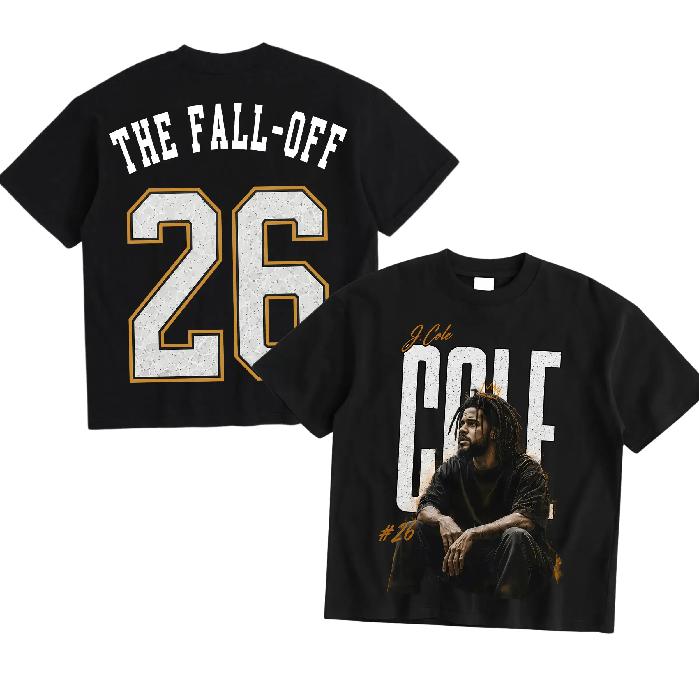 J Cole The Fall Off 2026 T-Shirt, J Cole Final Tour Shirt, Vintage Music Merch T-Shirt, Music Rap Style, New Album Gift For Fans