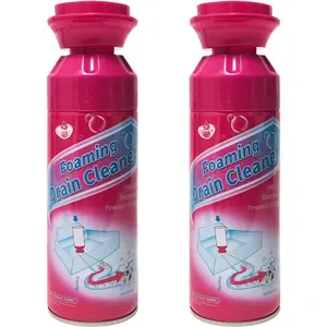Drain Cleaner, Foaming Drain Cleaner and Deodorizer, Drains Clog Remover for Bathroom Sinks, Washbasin, Tubs (2 PCS)