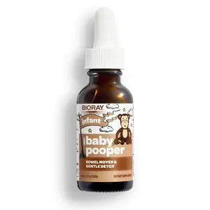 BIORAY NDF Baby Pooper – Gentle Bowel & Digestive Support Drops for Occasional Constipation