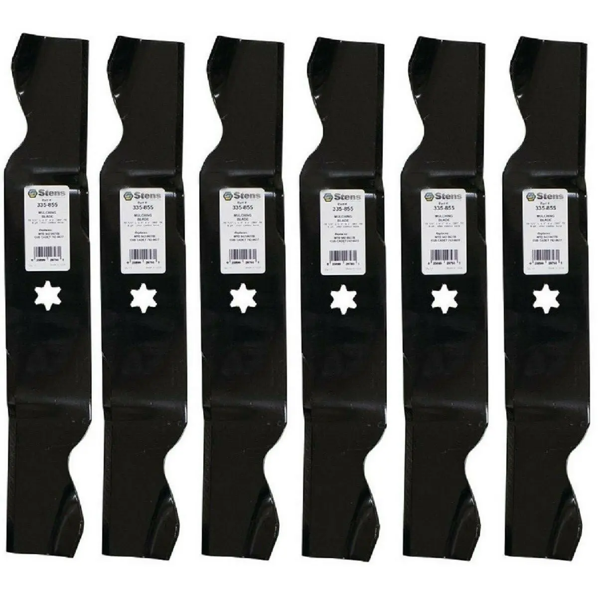6pk Mulching Blades Replacement for Toro 112-0931 98024 14AK81RK544 GT2300 54" Deck