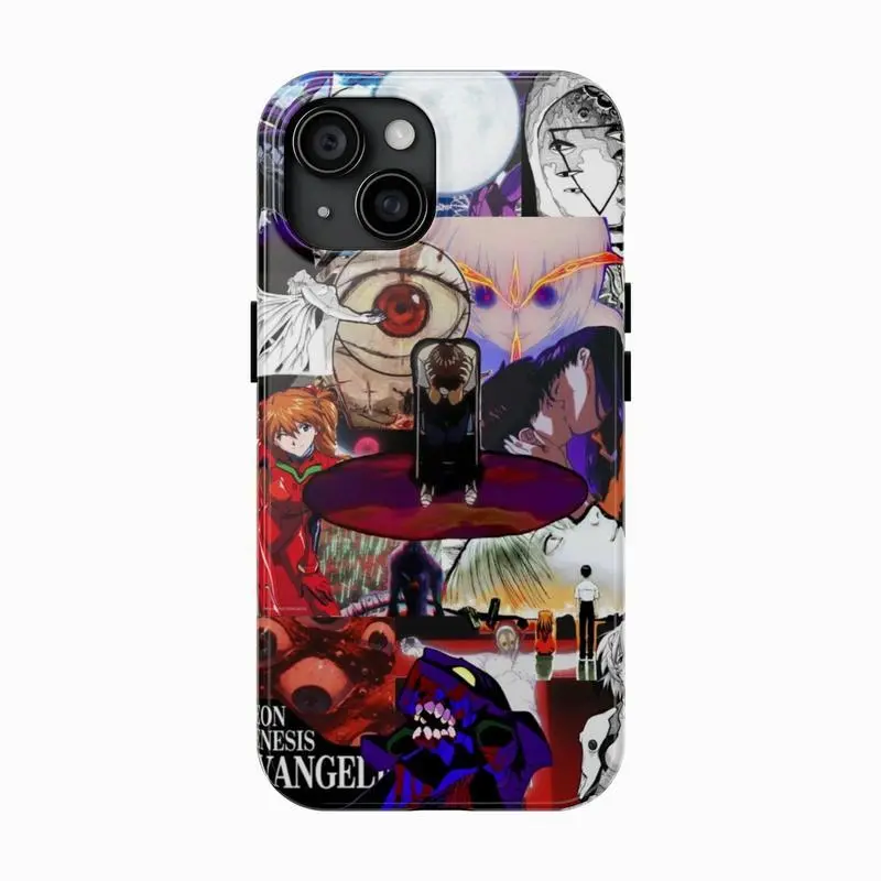 Neon Genesis Evangelion Phone Case EVA 01 Cover for iPhone 16 15 14 13 12  11 Pro Max 8 Plus X, Samsung Galaxy S24 S23 S22 E0C - TikTok Shop