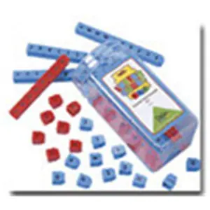 212 MAIN Unifix Letter Cubes Set - 90-Piece Learning Materials for Small Animal Playtime